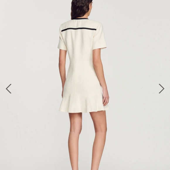 New Sandro Tweed Dress - Picture 4 of 7